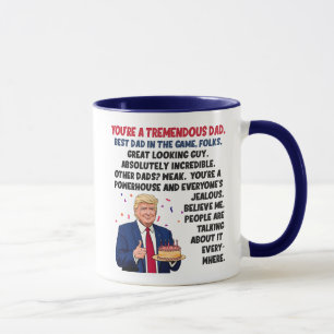 Dad Birthday Donald Trump  Mug