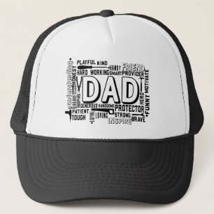 Dad birthday gift father father's day daddy gifts trucker hat