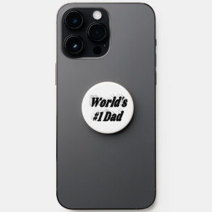 Dad black text   PopSocket