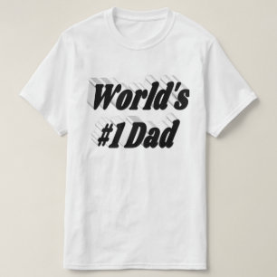 Dad black text T-Shirt
