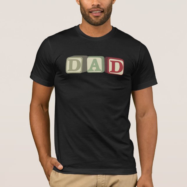 Dad Blocks T-Shirt (Front)