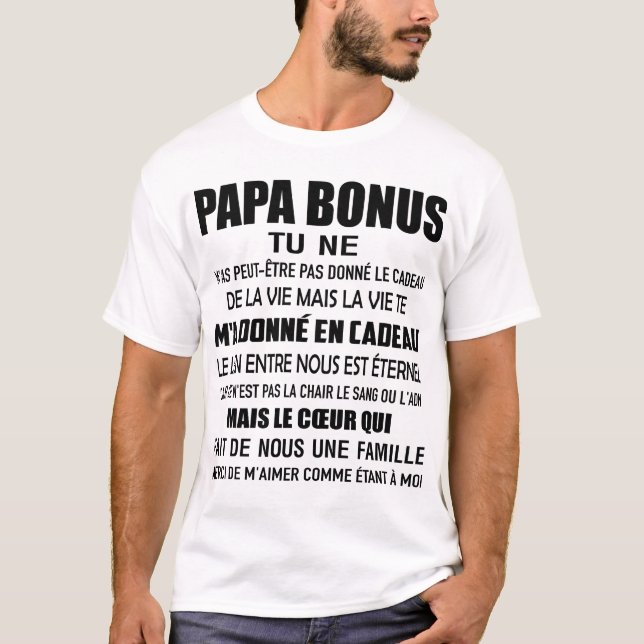 Dad bonus you may not have given me the padlock T-Shirt (Front)