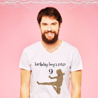 Dad Boy Sports Party Martial Arts Karate Birthday