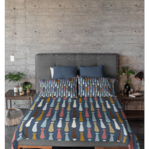 Dad Business Ties Pattern Pillow Case