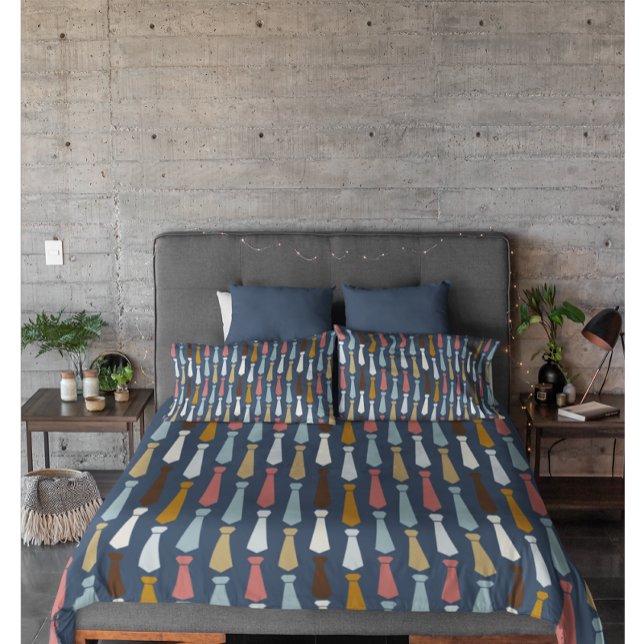 Dad Business Ties Pattern Pillow Case (Creator Uploaded)