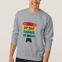 DAD BY DAY GAMER BY NIGHT – Design Transparent Néo