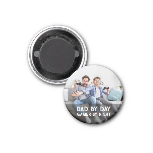 Dad By Day Gamer By Night Son And Dad Fathers Day Magnet