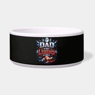 Dad By Day Legend By Night - Epic Gamer Dad Bowl