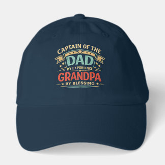 Dad By Experience Grandpa By Blessing Vintage Base Hat