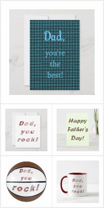 Dad cards and gift ideas for Fathers Day