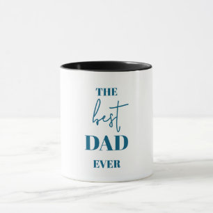 Dad & Child Mug – Heart Frame Best Dad Ever