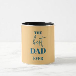 Dad & Child Mug – Heart Frame Best Dad Ever