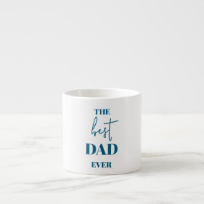 Dad & Child Photo – Heart Frame Best Dad Ever | Espresso Cup