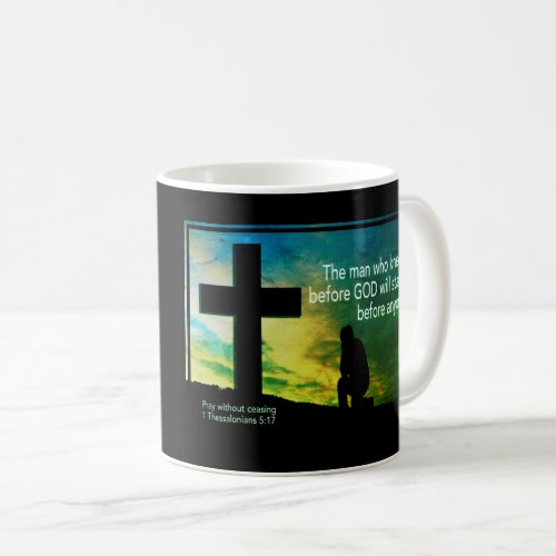 DAD Christian Prayer Happy Birthday Coffee Mug