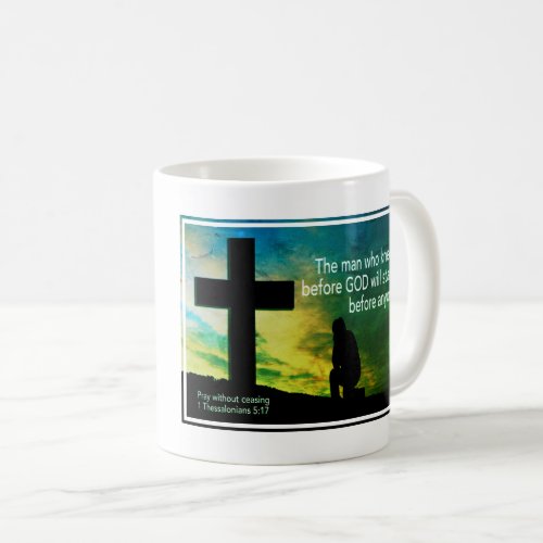 DAD Christian Prayer Happy Fathers Day Coffee Mug