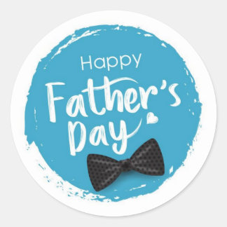 DAD CLASSIC ROUND STICKER