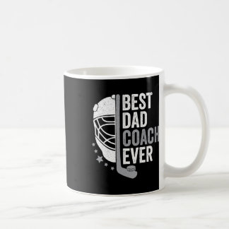 Dad Coach Ever Father's Day Hockey  Coffee Mug