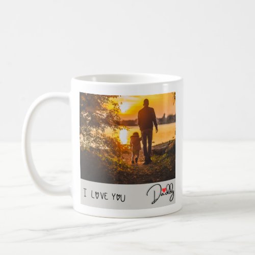 Dad Coffee Cup Gift for dad dad picture cup