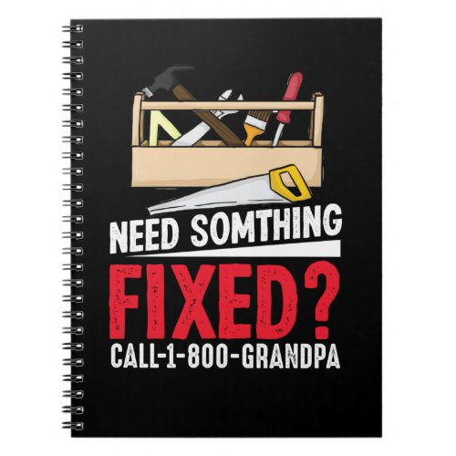 Dad Craftsman Mechanic Husband Handyman Notebook