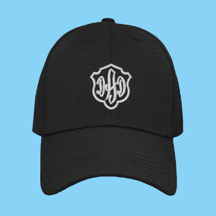 Dad Crest Simple Modern Typography Custom Embroidered Baseball Cap