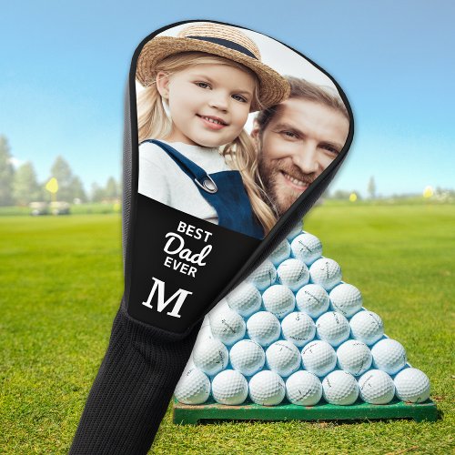 Dad Custom Photo Monogram Golfer Fathers Day Golf Head Cover