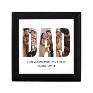 DAD Customizable Photo Father's Day Gift Box