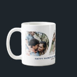 DAD Cutout Photo Collage Happy Father's Day Mug<br><div class="desc">DAD Cutout Photo Collage Happy Father's Day Mug. Customizable mug featuring DAD typography cutout and three photo collage. The texts are fully customizable. Perfect for Father's day and dad's birthdays.</div>