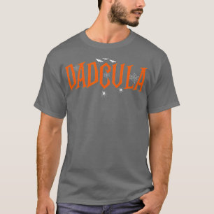 Dad Daddy Dracula Monster Funny Halloween Costume T-Shirt