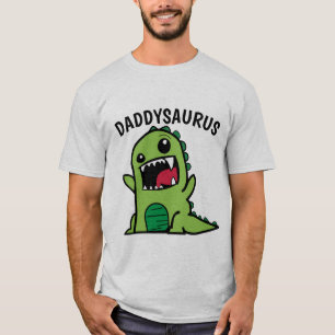 DAD DADDYSAURUS DINOSAUR FATHER'S DAY T-shirts