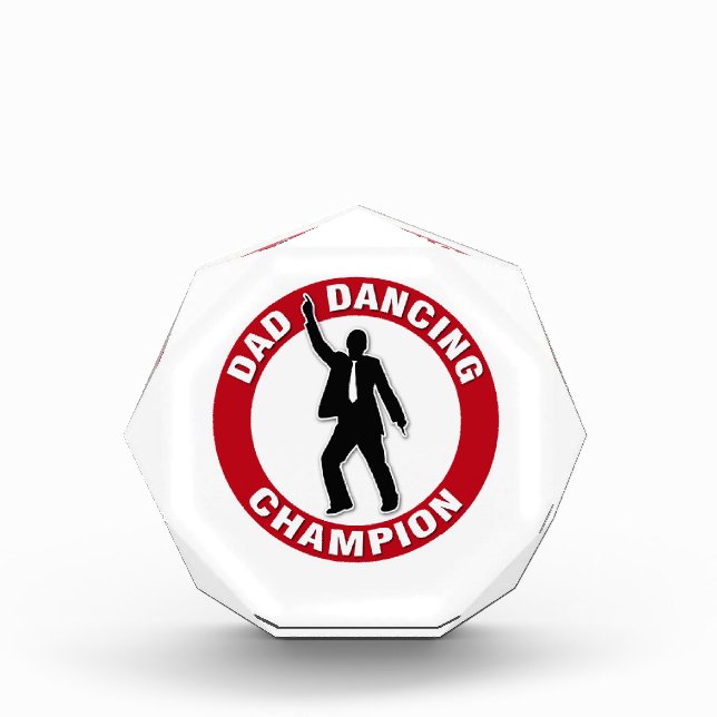 Dad Dancing Champion Award (Front)