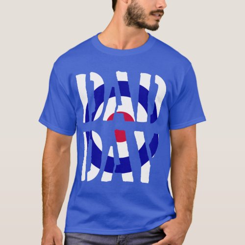 DAD DAY Target Mod Happy Fathers day T_Shirt
