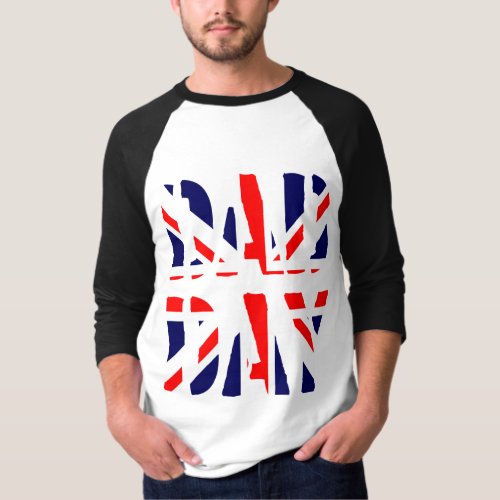 DAD DAY UK Happy Fathers day T_Shirt