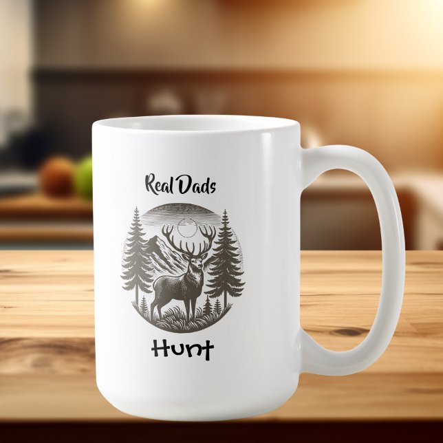  Dad Deer Hunt  Mug Personalize (Customize wording)