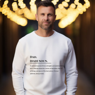 Dad Definition 👨👧👦 Heartfelt Father Sweatshirt