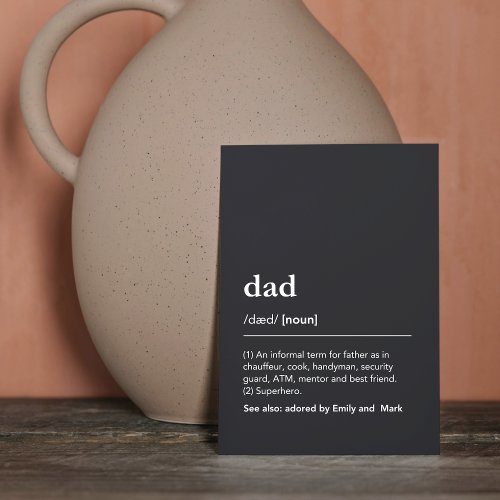 Dad definition personalized modern dictionary 