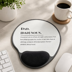 Dad Definition – Thoughtful Father’s Day Gift 🖱️ Gel Mouse Pad