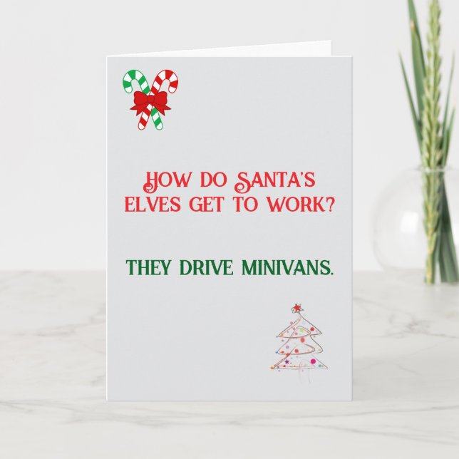 Dad Designed Christmas Card  (Front)