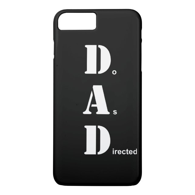 DAD, Do As Directed Case-Mate iPhone Case (Back)