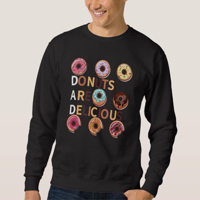 Dad Donuts Sweatshirt (Front)