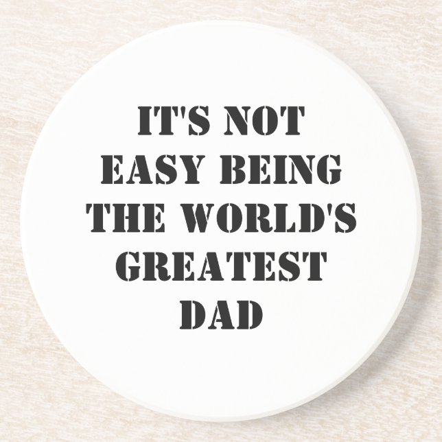 Dad Drink Coaster (Front)