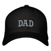 Dad Embroidered Baseball Cap (Front)