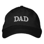 DAD EMBROIDERED BASEBALL CAP (Front)