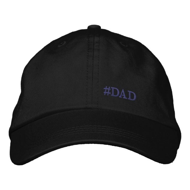 #DAD / EMBROIDERED BASEBALL CAP (Front)