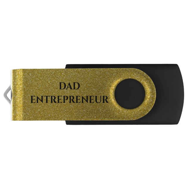 Dad Entrepreneur Flash Drive (Back)
