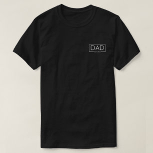 Dad Est.2025 Expect Baby 2025, Father 2025 Logo T-Shirt