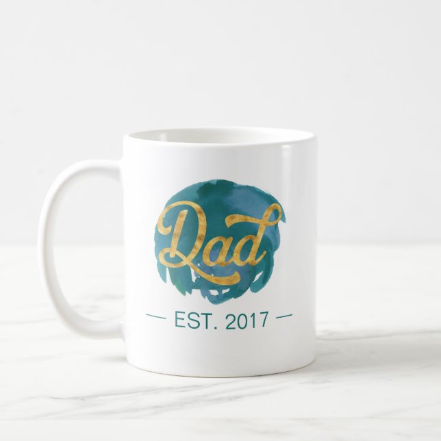 Dad EST. Customizable | Mug (Left)