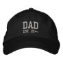 Dad Est. Embroidered Baseball Cap