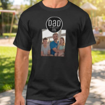 Dad Est. Photo Modern Bold Simple Kids Names