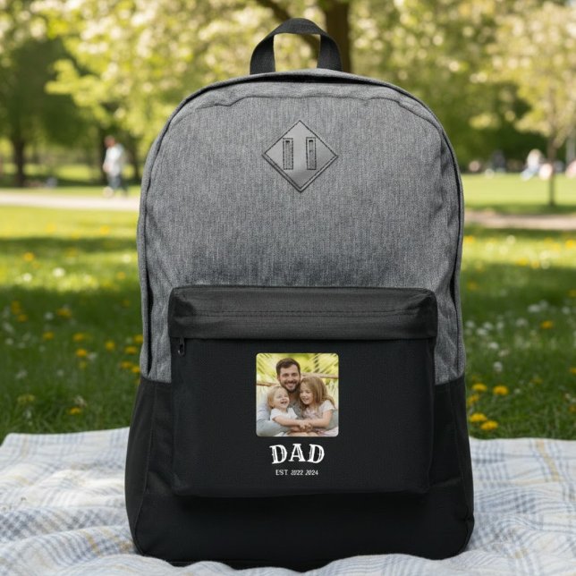 Dad EST Photo Port Authority® Backpack (Creator Uploaded)