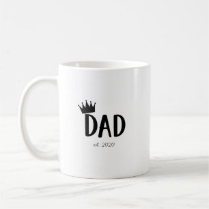 Dad Established 2020 Personalized Coffee Mug